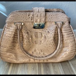 Brahmin Cream Purse and Wallet Combo